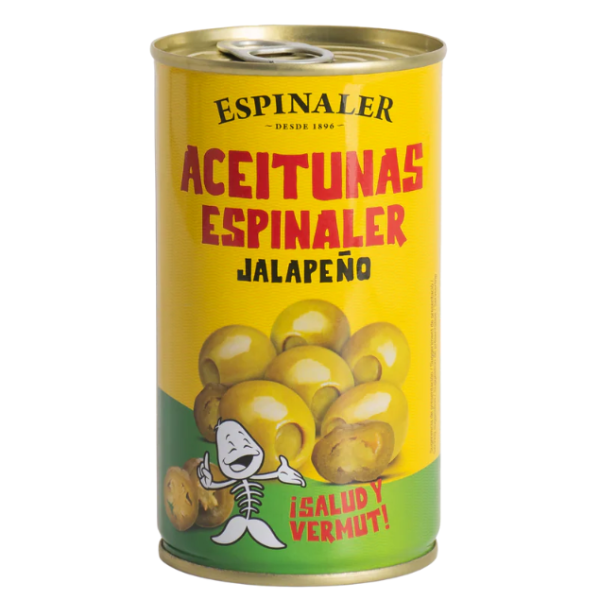 Espinaler Green Olives Stuffed with Jalapeño 15 x 350g (~1Carton)_image_Product Distribution_order now