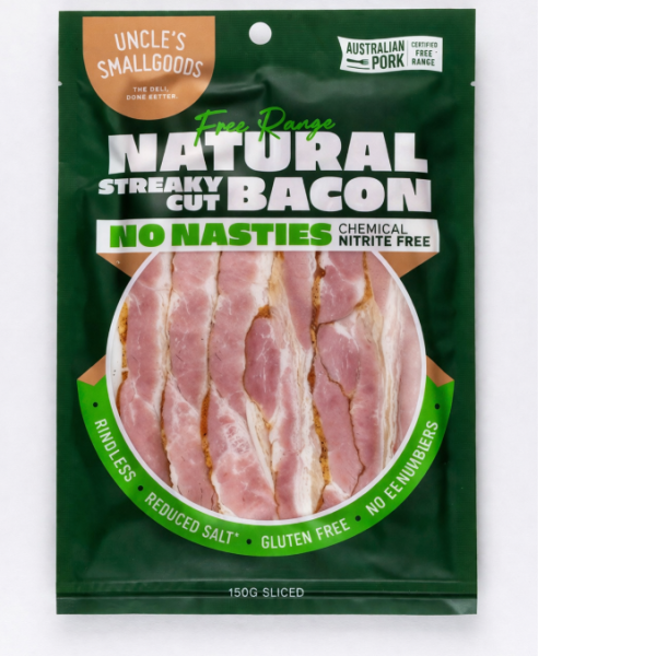 Bacon - Natural Streaky RETAIL_image_Uncles Smallgoods_order now