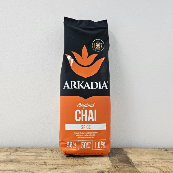 Arkadia Spiced Chai Powder 1kg_image_Sutton Coffee Co_order now
