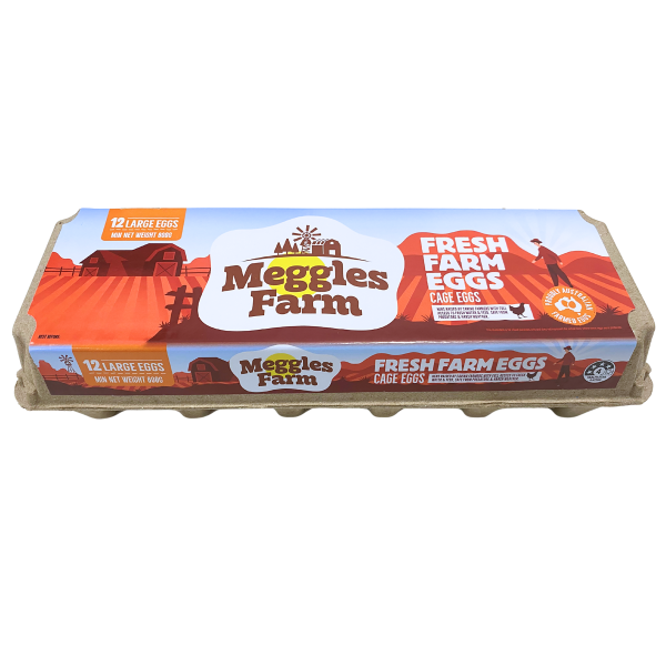 Eggs - Cage 600g Box Dozens_image_Harmony Eggs_order now