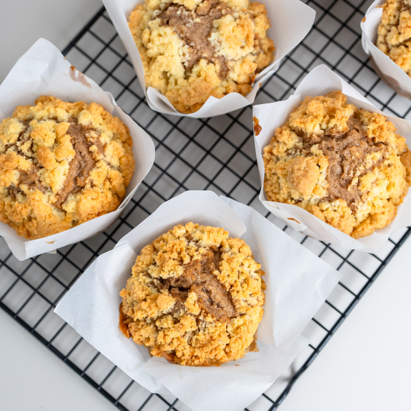 Apple Crumble Muffins 6x160g_image_Little Miss Muffin_order now