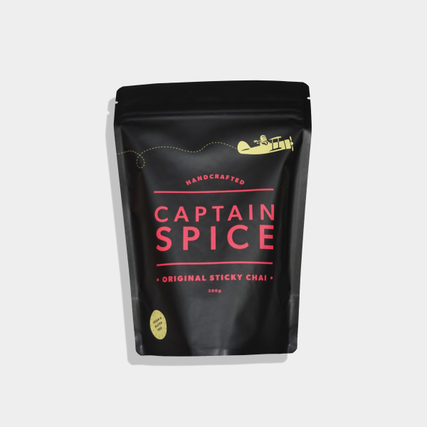 300g RETAIL Sticky Chai 4 pack_image_Captain Spice_order now