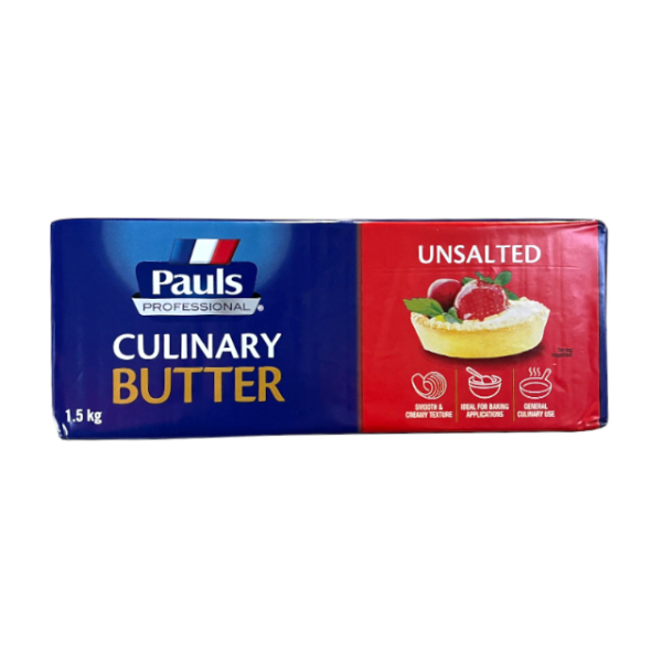 BUTTER (UNSALTED) (1.5 KG LOAF) PAULS_image_Campania Alimentari_order now