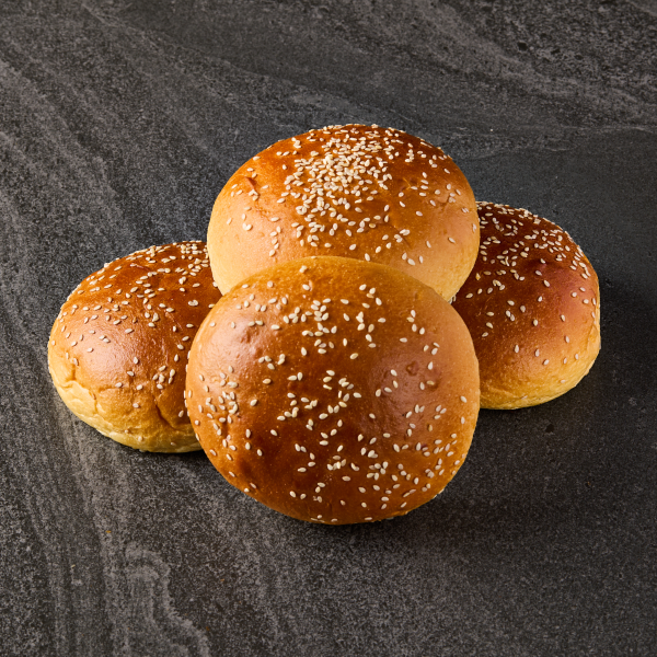 Brioche Buns with sesame seeds 4 pk_image_Il Granino Bakery_order now