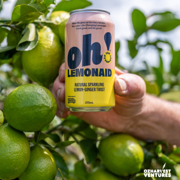 Oh! LemonAid: Lemon-Ginger Twist - 24 Pack_image_OzHarvest Ventures_order now