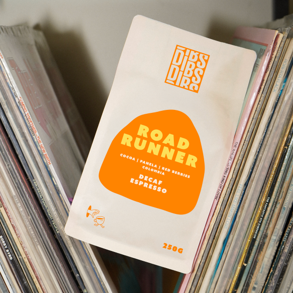 Decaf "Road Runner" Single Origin - 250g Ground_image_Double Dibs_order now