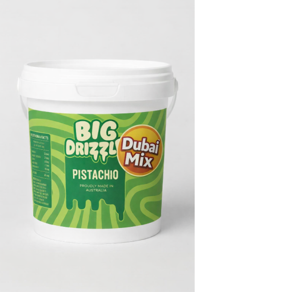 Dubai Pistachio_image_Big Drizzle Dessert Sauces & Perfect Foam_order now