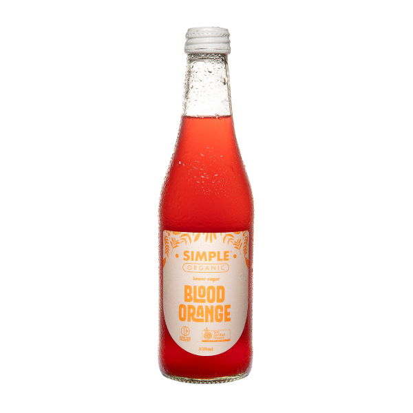 Simple Juicery Organic Sodas Blood Orange (12x330ml)_image_Cartel & Co_order now
