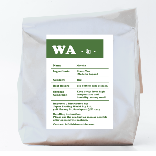 Matcha_Wa(Culinary Grade)_1kg_image_Shiro Matcha_order now