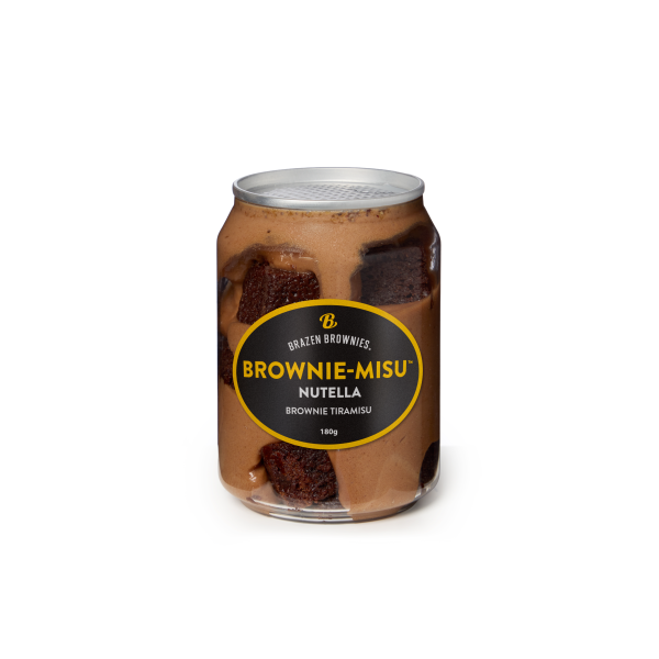 Brownie-Misu - Nutella Box (20 units)_image_Brazen Brownies_order now