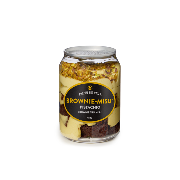 Brownie-Misu - Pistachio Box (20 units)_image_Brazen Brownies_order now