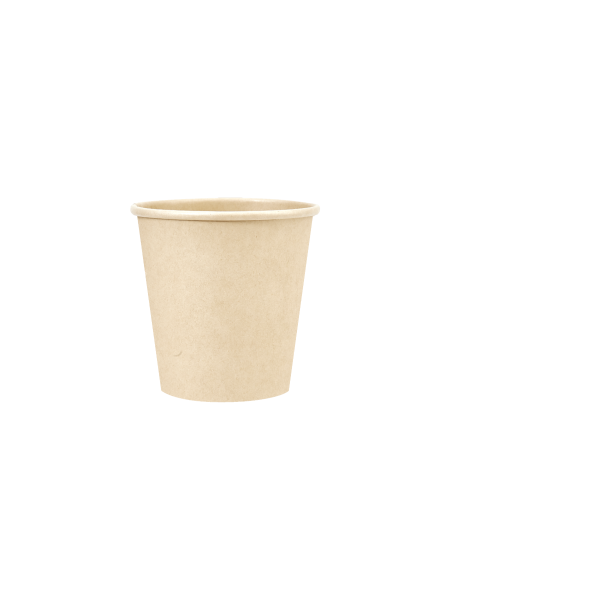 Home Compostable Coffee Cup 80mm 237ml - *6oz / 8oz (900) In Brown_image_I AM NOT PAPER_order now