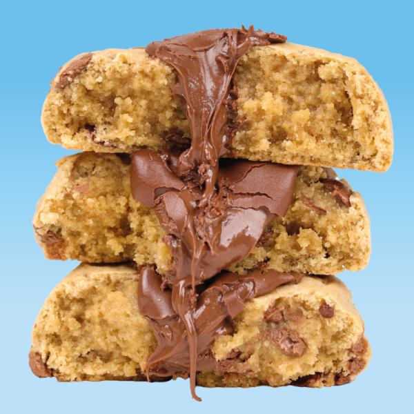 24 x XL Choc Hazelnut Filled (Nutella)_image_Gold Coast Cookies_order now