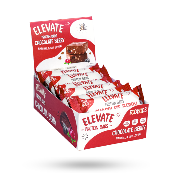 Fodbods Elevate Bars – Chocolate Berry 12x 55g_image_Fodbods_order now