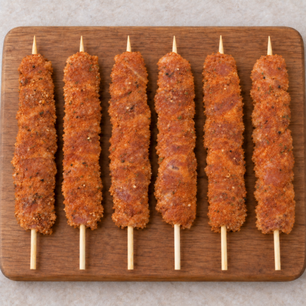 Large Oregano Chicken Kebabs - 125g (48 per pack)_image_TRIPLE C POULTRY_order now