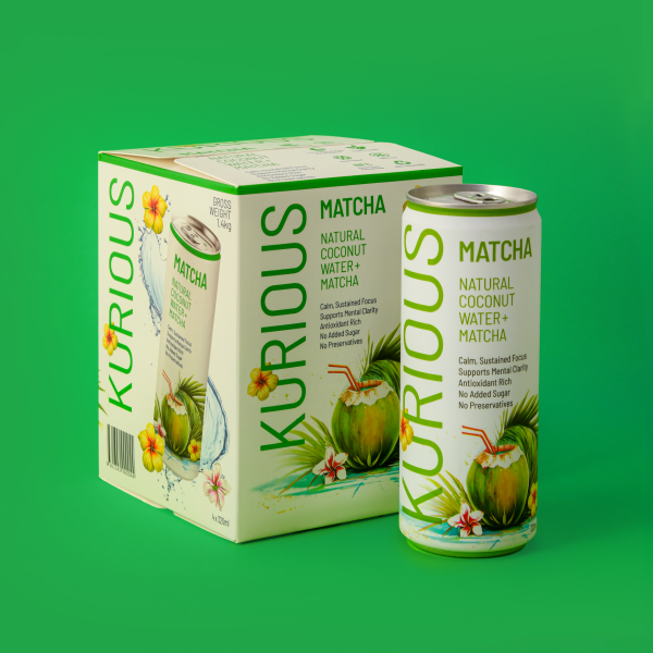 KURIOUS MATCHA Coconut Water _image_Kurious Coconut_order now
