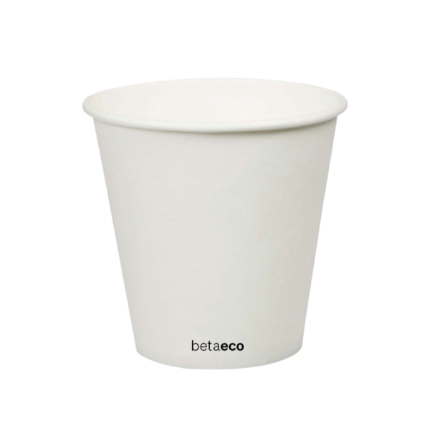 BetaEco Single Wall 08oz White Coffee Cup (80mm) 1000/ctn_image_Anchor Packaging_order now