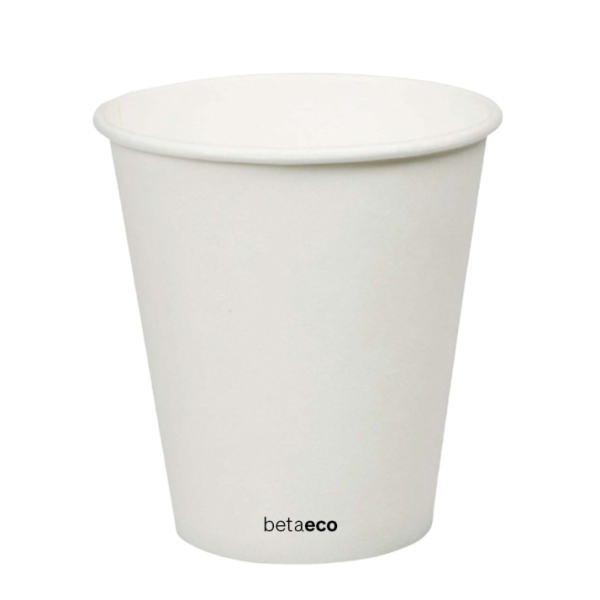 BetaEco Single Wall 12oz White Coffee Cup (80mm) 1000/ctn_image_Anchor Packaging_order now