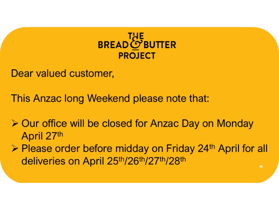 The Bread & Butter Project