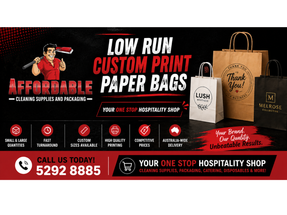 Affordable Cleaning Supplies & Packaging