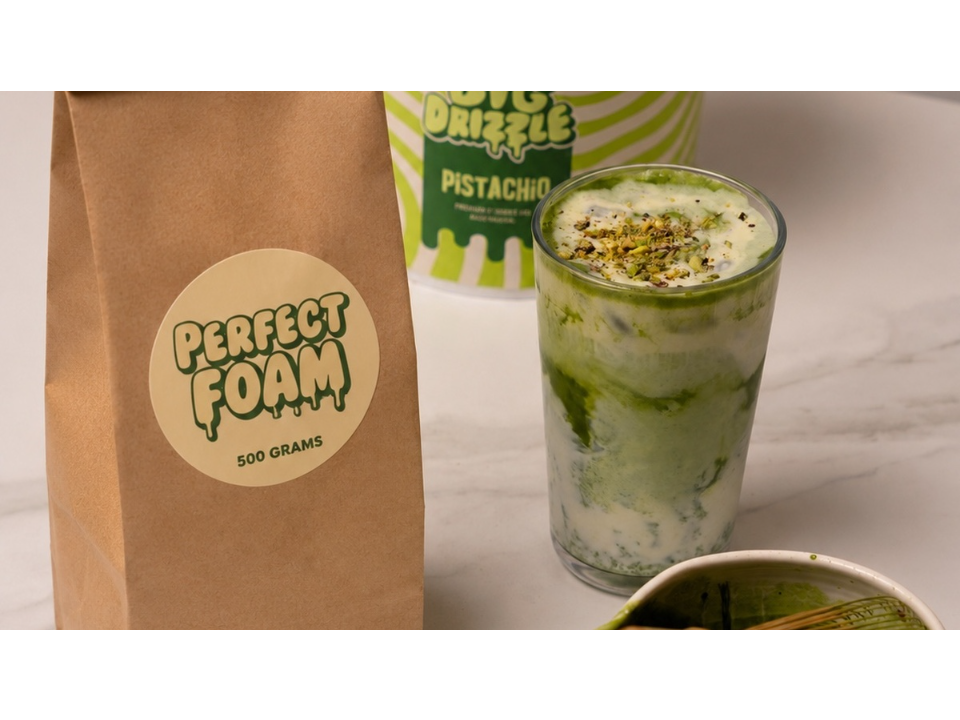 Big Drizzle Dessert Sauces & Perfect Foam
